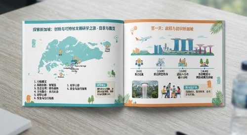 研学手册实物图